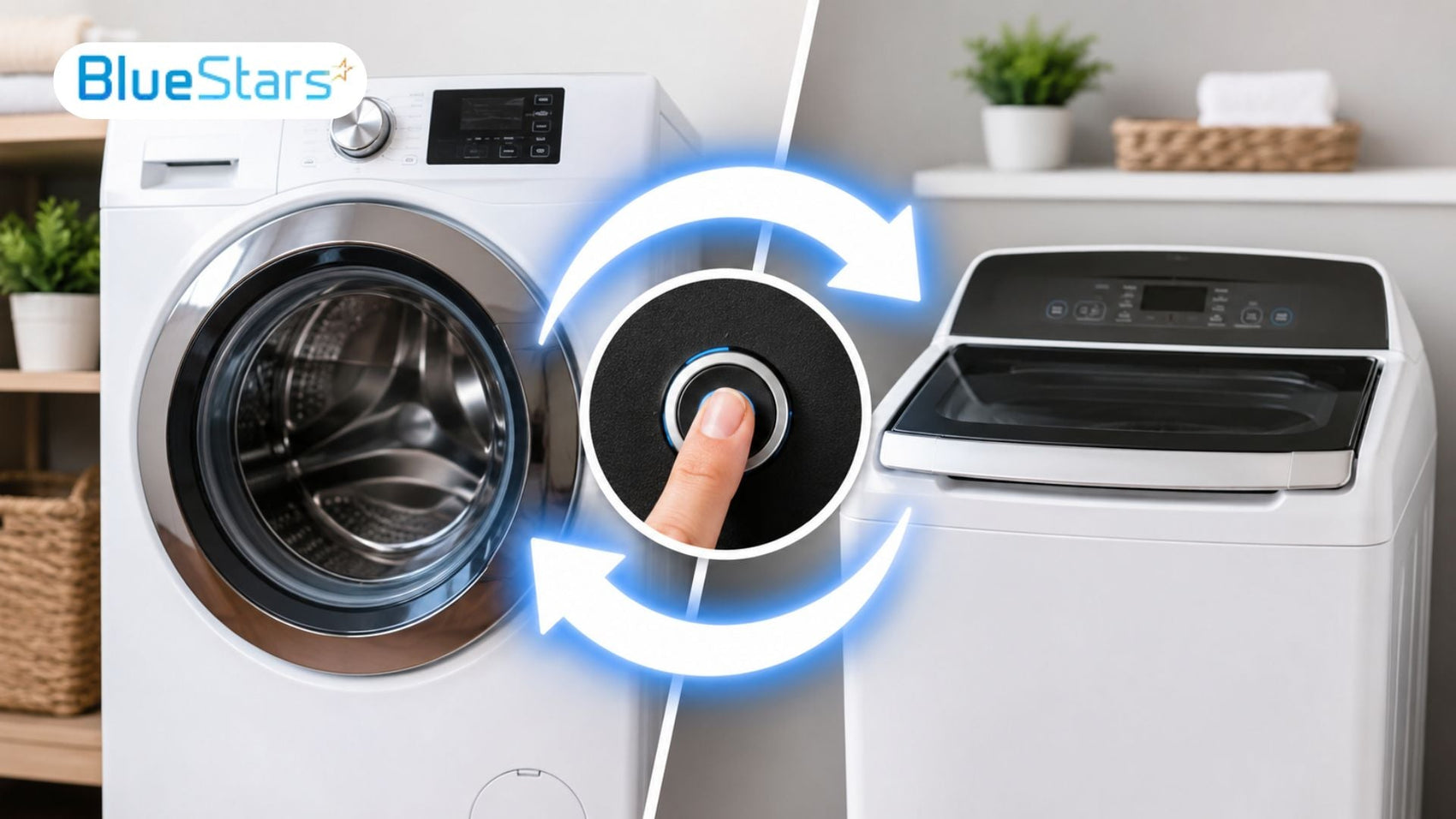 how to reset washing machine for front load and top load washer models