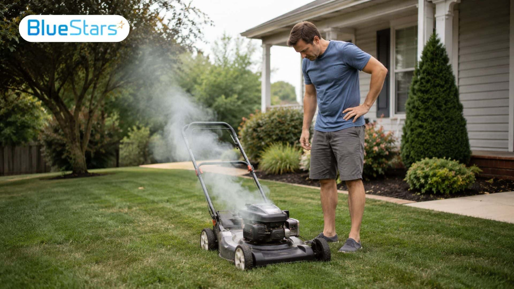 Why Is My Lawn Mower Smoking? (White, Blue, or Black Smoke)