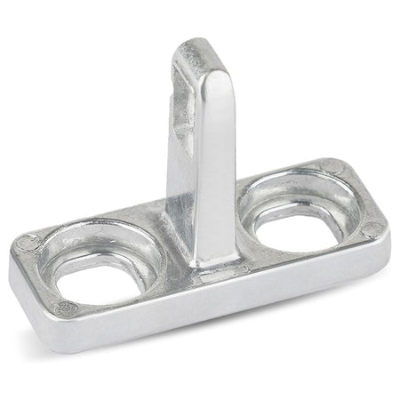 Replacement metal door strike for Frigidaire and Electrolux washers, part number 5304505088.
