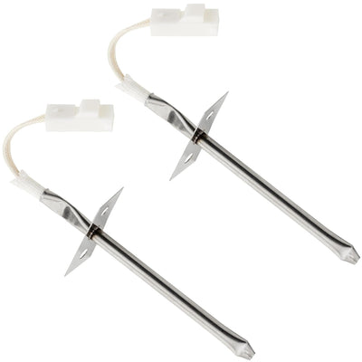 Pack of two 316233902 oven temperature sensors for Frigidaire and Kenmore ranges.