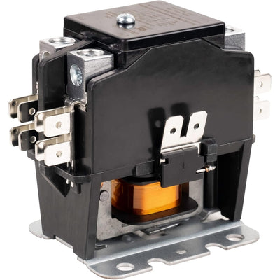 40 Amp 2-pole contactor with 24VAC coil for HVAC air conditioner and heat pump systems.