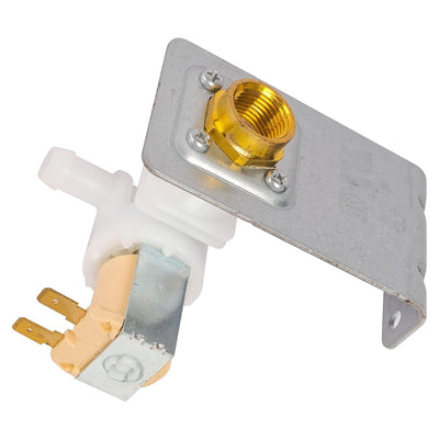 154637401 dishwasher water inlet valve with mounting bracket for Frigidaire and Kenmore appliances.