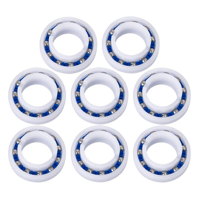 Pack of 8 C-60 wheel ball bearings for Zodiac Polaris 180 and 280 pool cleaners.