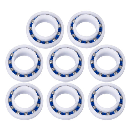 Pack of 8 C-60 wheel ball bearings for Zodiac Polaris 180 and 280 pool cleaners.