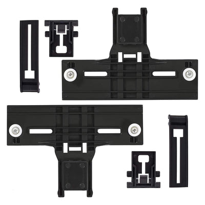 Dishwasher top rack adjuster and positioner kit for Whirlpool, Kenmore, and KitchenAid dishwashers.