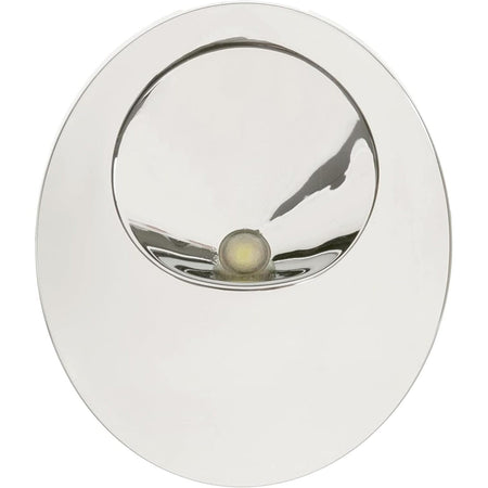 Round LED light module and cover replacement for GE refrigerators.