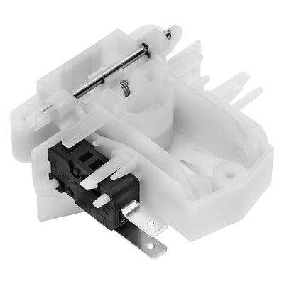 Replacement dishwasher door latch assembly with microswitch for Samsung dishwashers.
