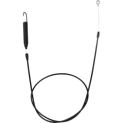 532435110 replacement clutch cable with spring and mounting eyelet for Husqvarna and Poulan lawn tractors.