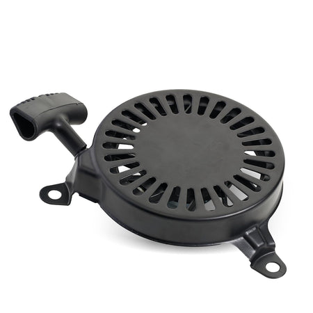 Black recoil starter pull start assembly for Kohler XT series lawn mower engines.