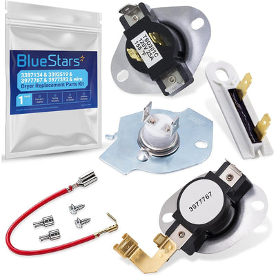 3387134 Cycling Thermostat kit with 3392519 fuse, 3977393 cut-off switch, 3977767 thermostat, wires and screws