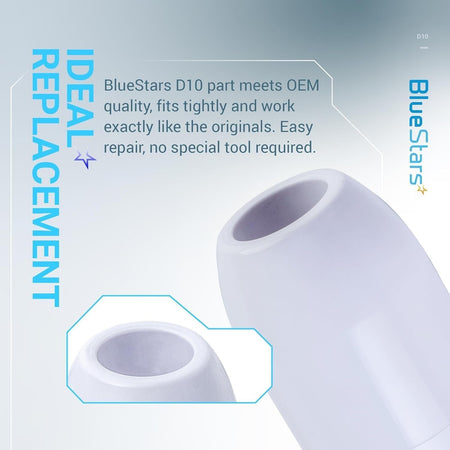 Close-up of D10 pool cleaner feed hose float replacement for Zodiac Polaris pool cleaners.