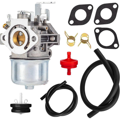 95-7935 carburetor replacement kit with gaskets, fuel filter, fuel lines, and clamps for Toro snowblowers.