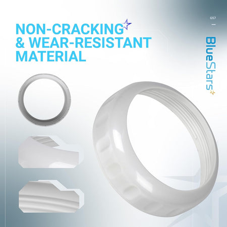 G57 back-up valve collar replacement for Polaris pool cleaners, showing wear-resistant material design.