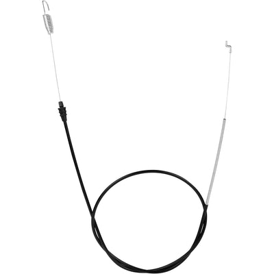 105-1844 traction control cable for Toro Personal Pace lawn mowers with spring and hook ends.