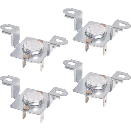 DC96-00887A dryer assembly bracket thermostat, four replacement thermostats shown