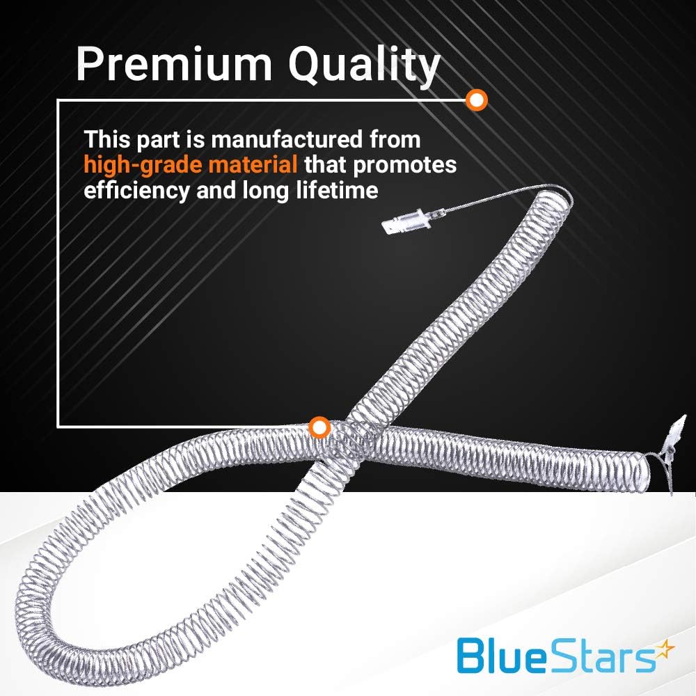 5300622034 dryer heating element restring coil for Frigidaire and Kenmore dryers with premium quality label.