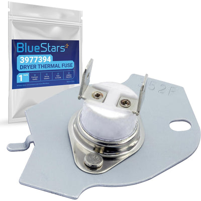 3977394 Dryer Thermal Fuse, front product view with BlueStars packaging