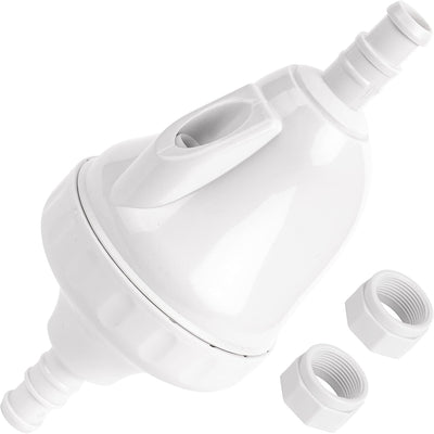 G62 backup valve replacement for Zodiac Polaris pool cleaners with two D16 hose nuts.