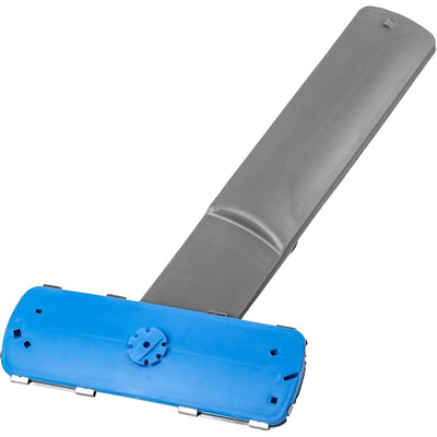 Replacement lower spray wash arm for Frigidaire dishwashers with blue plastic housing and grey arm extension.
