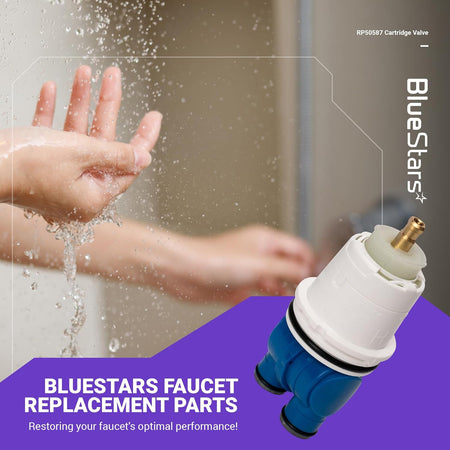 RP50587 pressure balance shower cartridge replacement part for faucet repair.