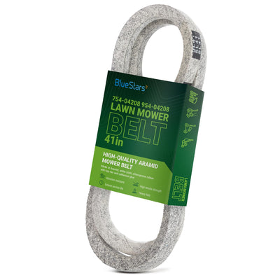 954-04208A upper drive belt for riding lawn mowers in branded packaging.
