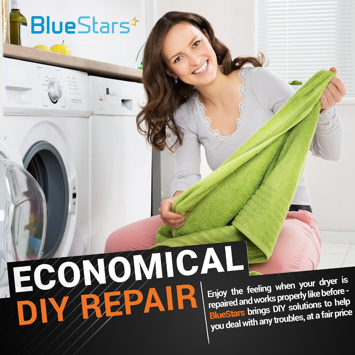 3387747 Dryer Heating Element and 280148 Thermal Cut-Off DIY repair promotional graphic