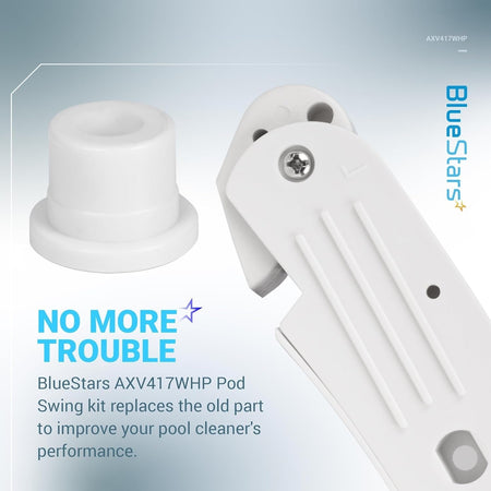 AXV417WHP pool cleaner pod swing kit components for Hayward Navigator and Pool Vac cleaners.
