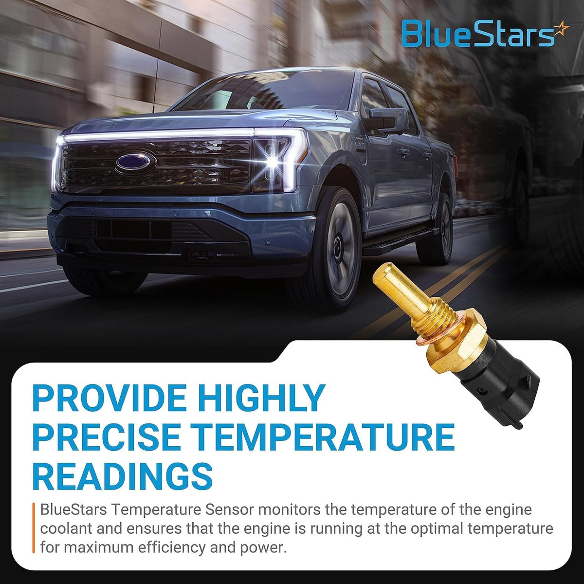 213-4777 engine coolant temperature sensor with brass housing and black connector shown on a promotional graphic.