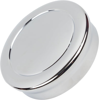 Chrome finish control knob for Samsung washer and dryer, angled view of the front face.