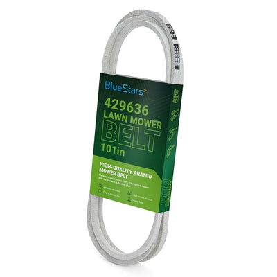 BlueStars 101-inch lawn mower drive and deck belt for Craftsman and Husqvarna 42-inch decks.