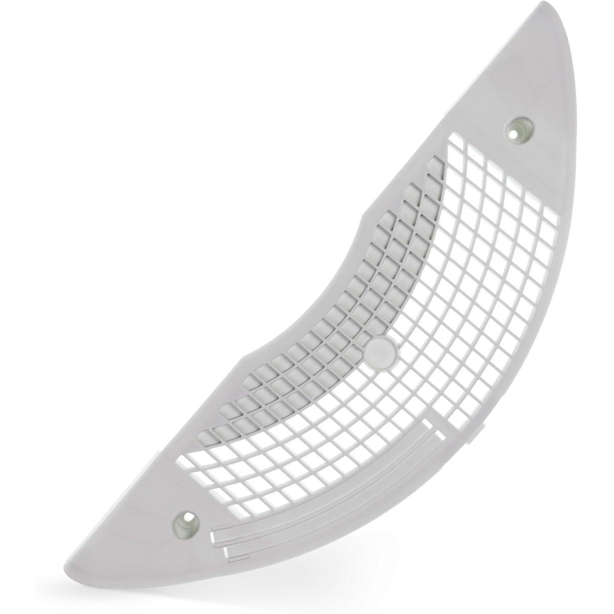 White W11117302 dryer lint screen grille replacement part for Whirlpool, Kenmore, and Maytag dryers.