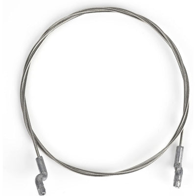 115-5682 replacement clutch cable with metal end fittings coiled on a white background.