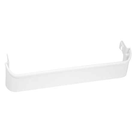 240338101 refrigerator bottom door shelf retainer bin shown from the front