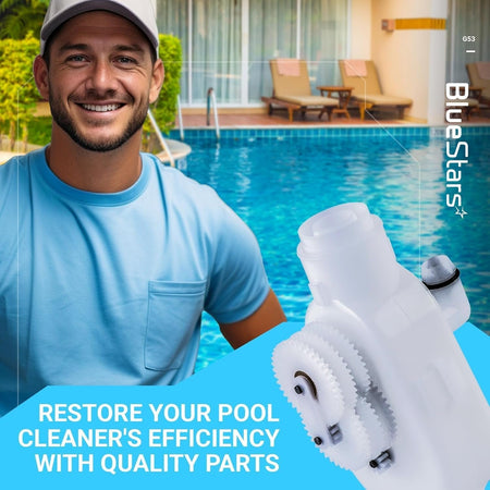 G53 gear mechanism replacement for Polaris pool cleaner backup valves.
