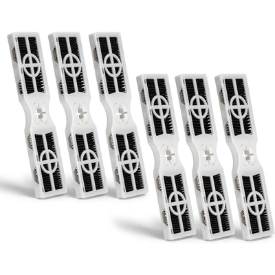 Six FRGPAAF2 PureAir AF-2 refrigerator air filter replacements arranged in two rows.
