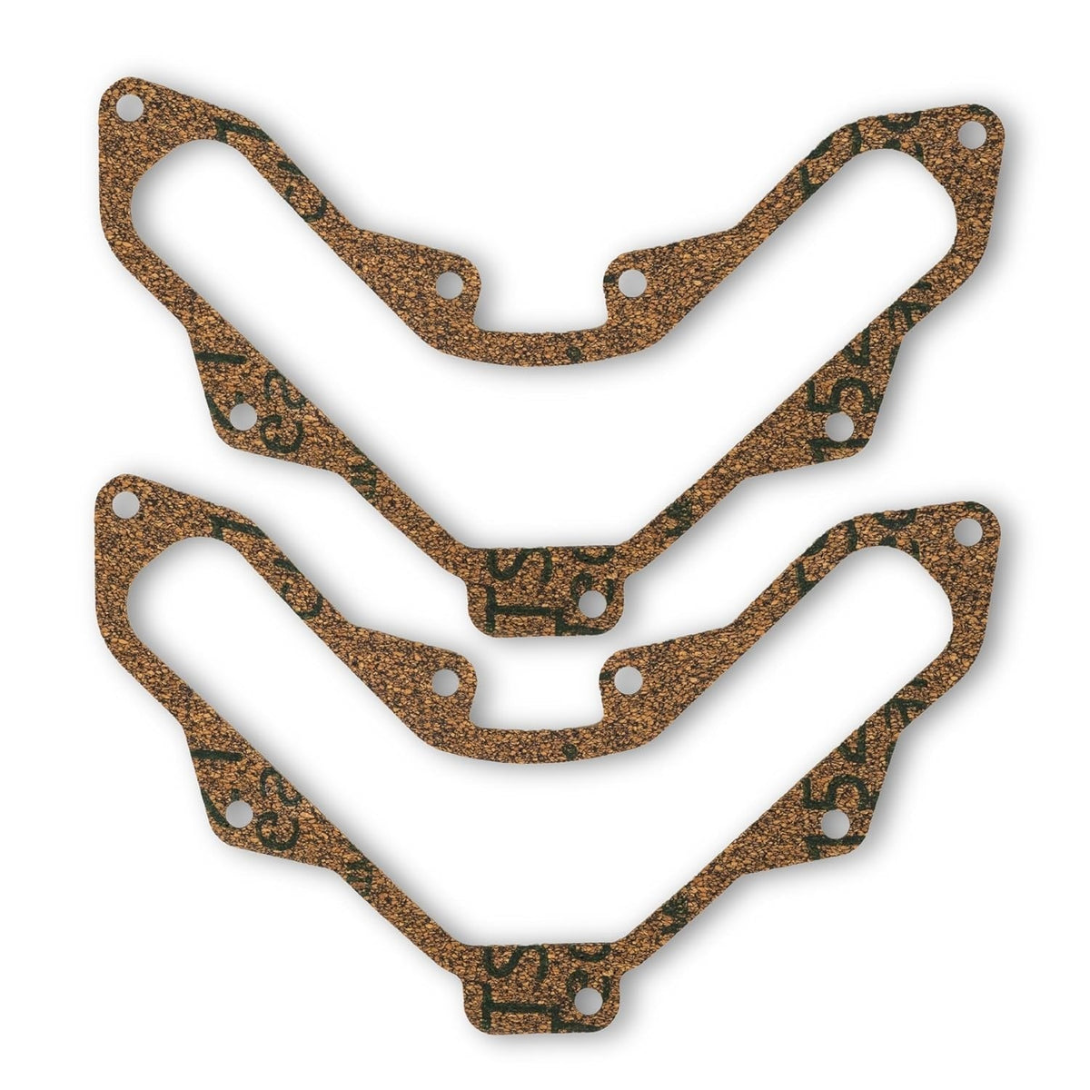 Two Kohler Courage valve cover gaskets, part 20 041 13-S, for SV series engines.