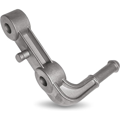 Rear left exhaust muffler support bracket assembly 68275662AB metal mounting component.