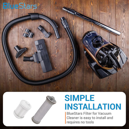 BlueStars replacement filters and vacuum cleaner accessories for Tineco A10, A11, and PURE ONE S11 series.