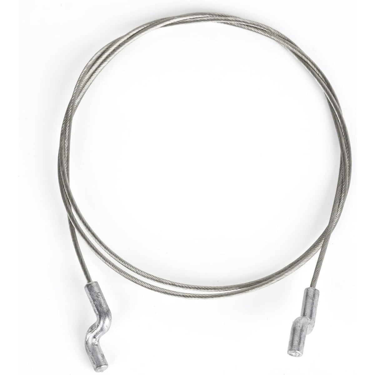 Replacement 117-9145 clutch cable for Toro snow throwers with Z-bend metal ends.