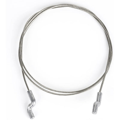 Replacement 117-9145 clutch cable for Toro snow throwers with Z-bend metal ends.