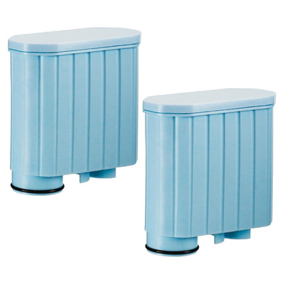 Two blue activated carbon water filters compatible with Philips Saeco AquaClean CA6903 coffee machines.