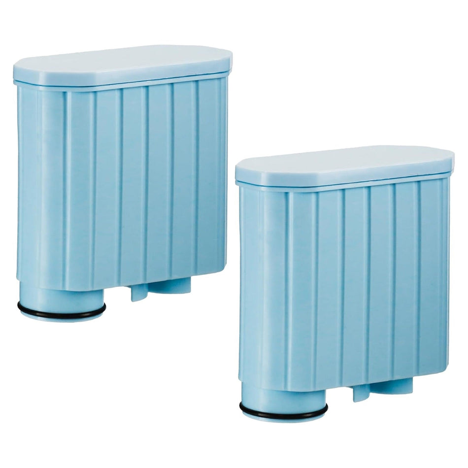 Two blue activated carbon water filters compatible with Philips Saeco AquaClean CA6903 coffee machines.