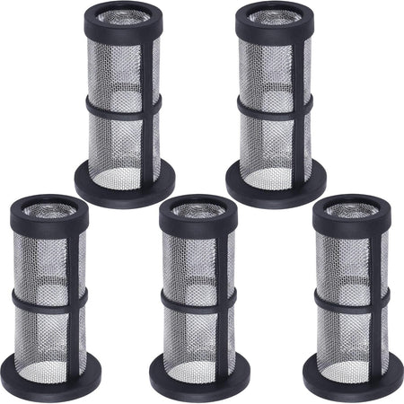 Pack of five 48-222 in-line filter screen replacements for Zodiac Polaris pool cleaners.