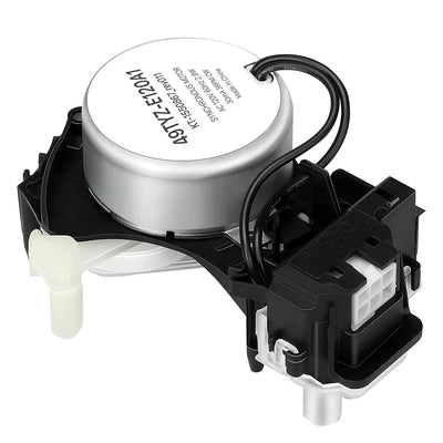 W10913953 49TYZ-E120A1 washer shift actuator replacement motor with electrical connector and mounting bracket.