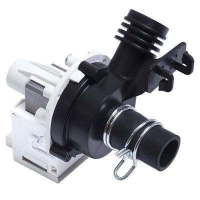 154580301 dishwasher drain pump replacement for Frigidaire and Kenmore dishwashers.