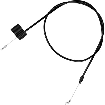 Black engine zone control cable for AYP, Craftsman, and Husqvarna lawn mowers.