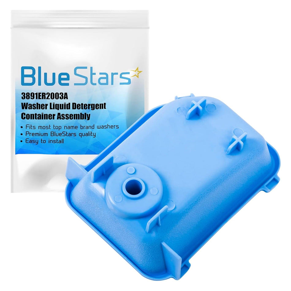 Blue 3891ER2003A washer liquid detergent box assembly with branded packaging.