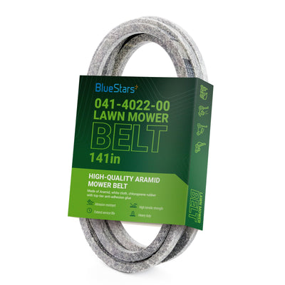 041-4022-00 replacement deck belt for Bad Boy Mowers in branded packaging.