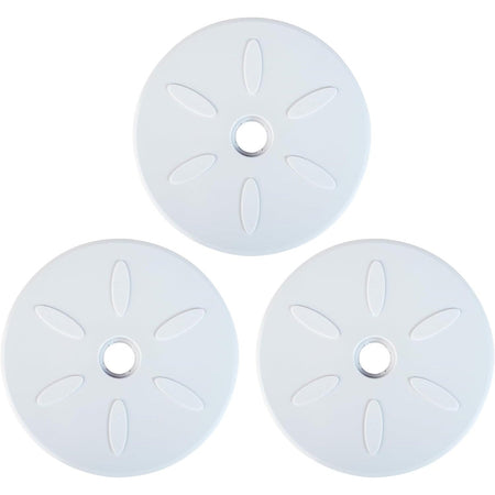 Set of three C6 large replacement wheels for Polaris 180, 280, and Vac-Sweep pool cleaners.