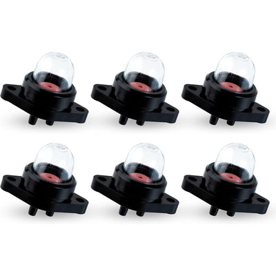 Pack of 6 chainsaw primer bulb pumps for Poulan and Craftsman chainsaws.